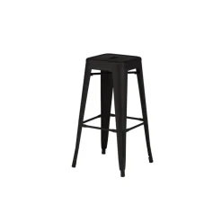 Svea - Metpe barkruk 76 cm - zwart