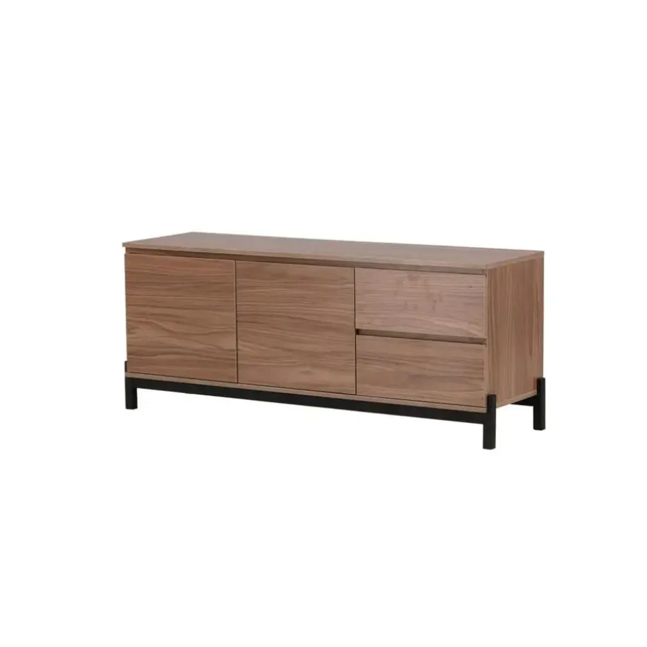 Svea - Niko dressoir - 138 cm - walnoot