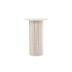 Svea - Niko ronde bartafel - ø70 cm - whitewash