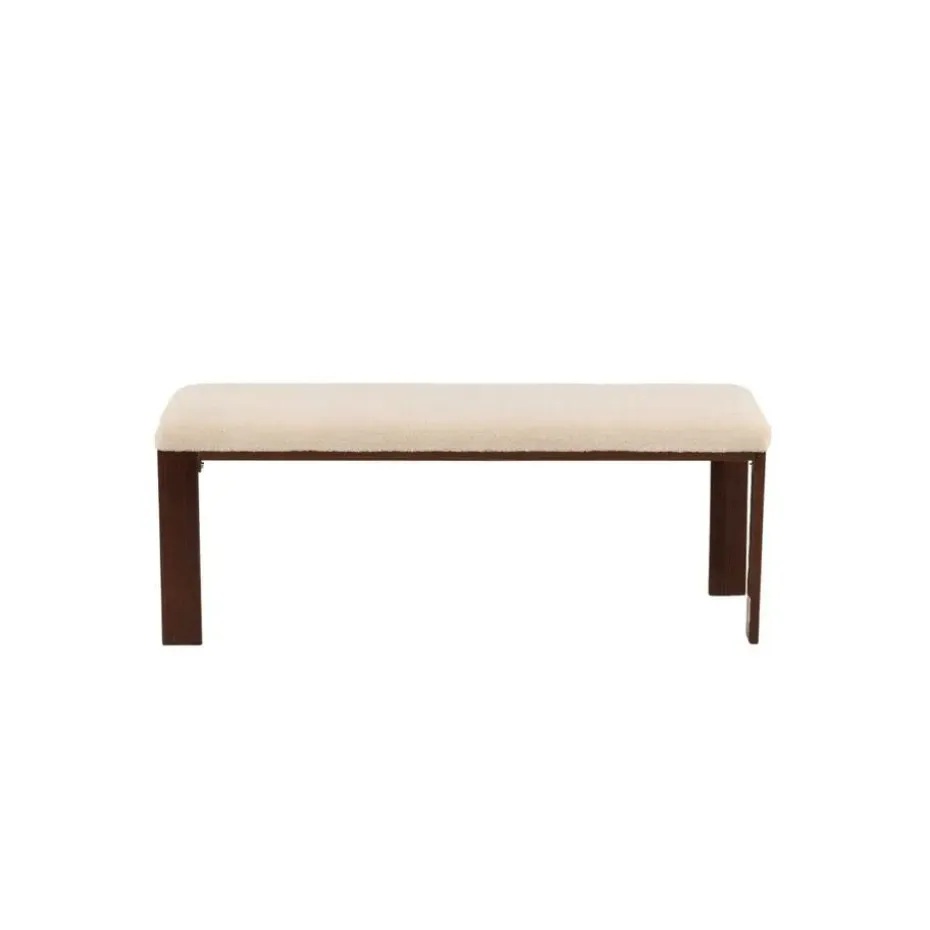 Svea - Noemi eetkamerbank - teddy - 120 cm