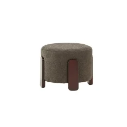 Svea - Nova hocker - boucle - donkergrijs