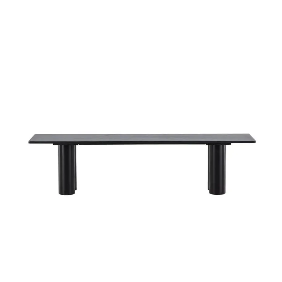 Svea - Rova eetkamerbank - 180 cm - zwart