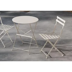 Svea - Serkan inklapbare bistro set - beige
