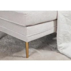 Svea - Tess hocker - rib - beige