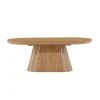 Svea - Violetta ovale salontafel - 60 x 120 cm - naturel