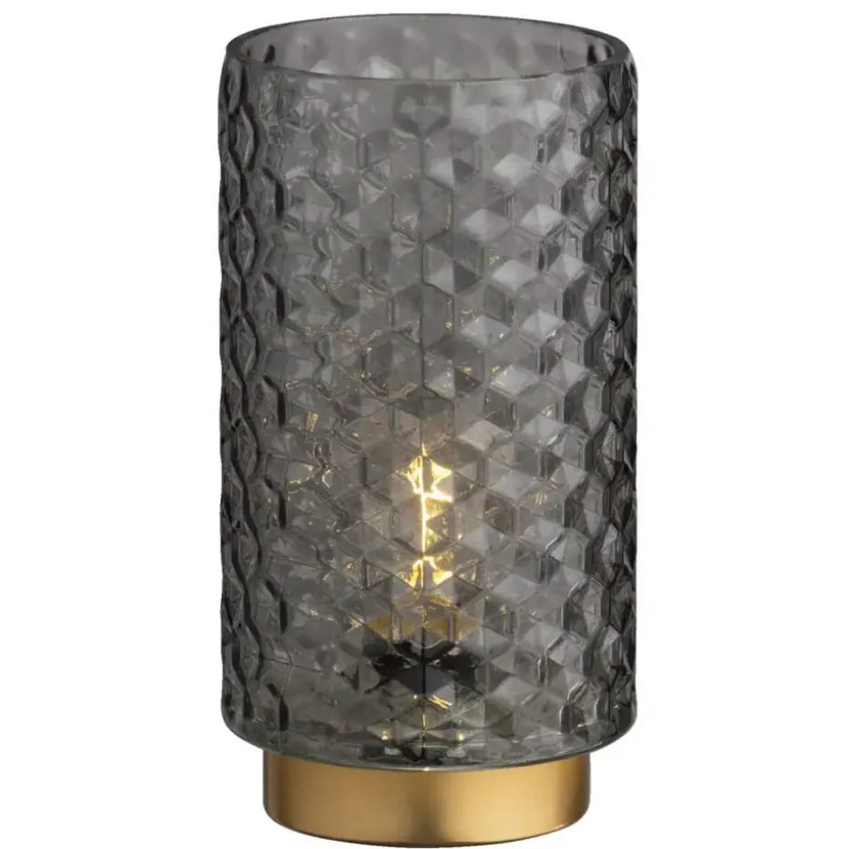 Tafellamp Cordoba LED - grijs - 20xØ10,5 cm