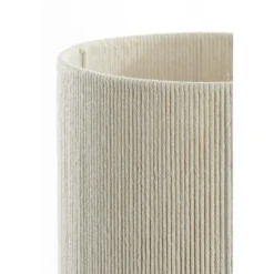 Tafellamp Dania - Crème/Naturel - Ø22.5x50cm