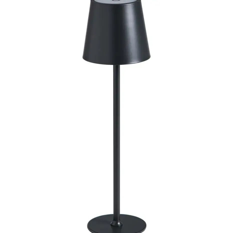 Tafellamp Lev grijs USB LED