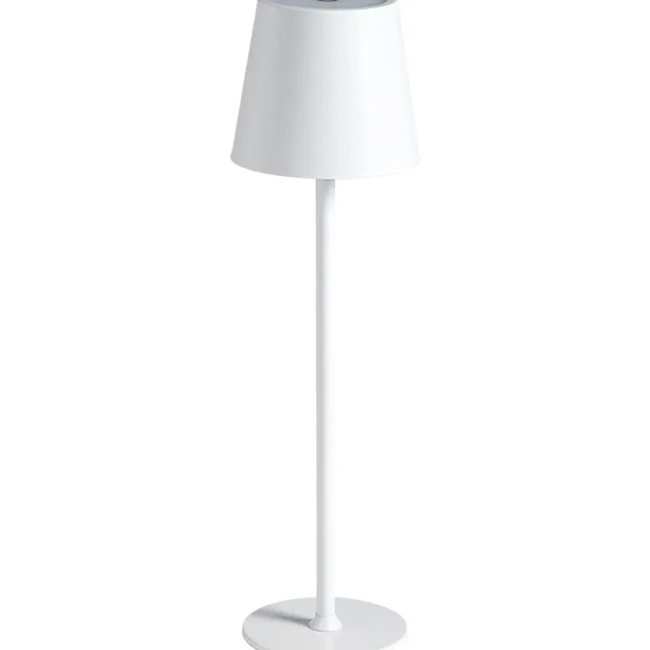 Tafellamp Lev wit USB LED