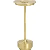 Tafellamp Lux goudkleur USB LED - 27,5x13x13 cm