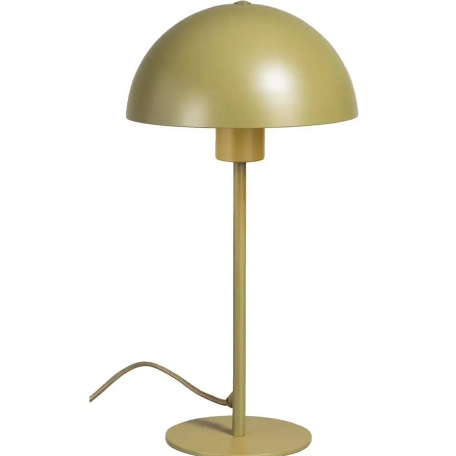 Tafellamp Yuki E27 - groen metaal - 39xØ20 cm