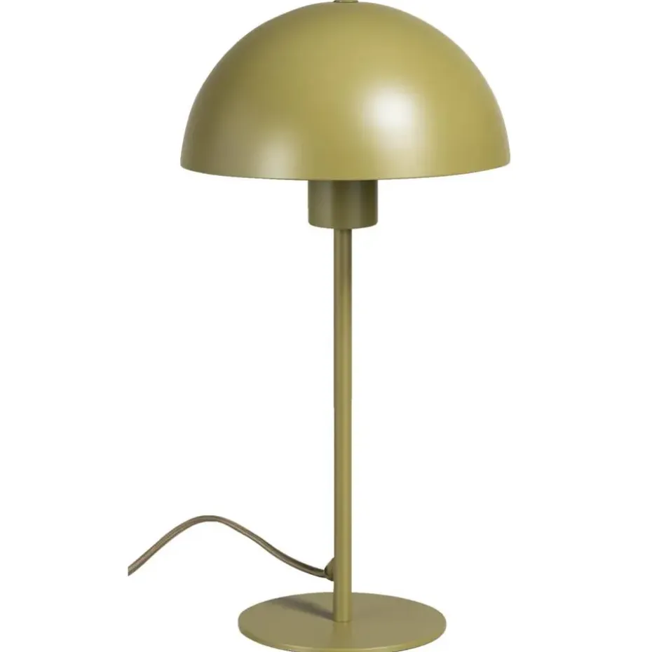 Tafellamp Yuki E27 - groen metaal - 39xØ20 cm