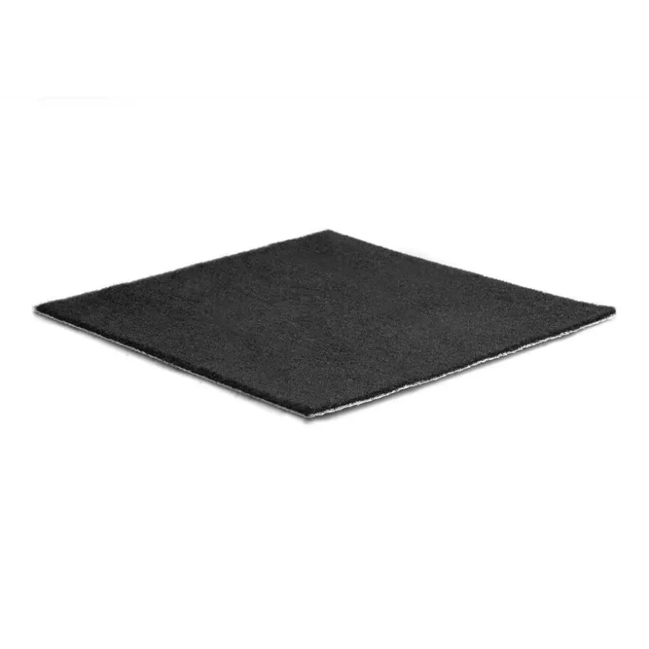 Tapijt loper Dakar - Breedte 200 cm - 5 mm dik - Zwart
