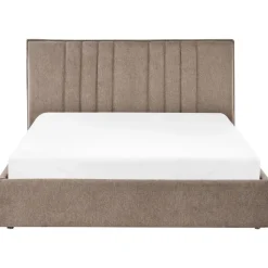 TARASCON - Tweepersoonsbed - Taupe - 140 x 200 cm - Stof