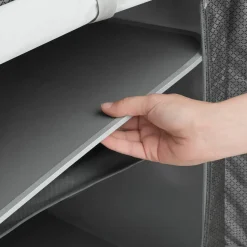 tectake - Campingkeuken 97x47,5x78cm, Grijs