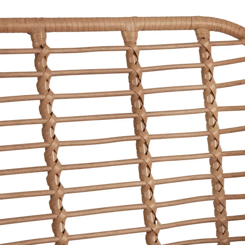 tectake - loungeset Molfetta - wicker - natuurkleur