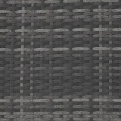 tectake - tuinset Bilbao - wicker - incl. beschermhoes - grijs