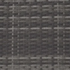 tectake - tuinset Malaga - wicker - grijs