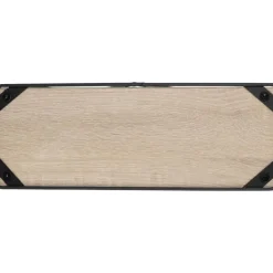 tectake 2 wandplanken Rockport, Industrieel Licht Hout, Eiken Sonoma
