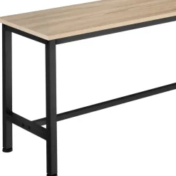 tectake 2 Zitbanken Fairfield, Industrieel Licht Hout, Eiken Sonoma