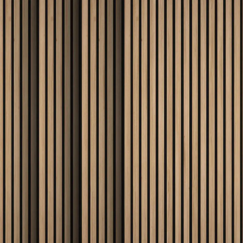 tectake Akoestische panelen Sonic Wall houtlook, Eiken
