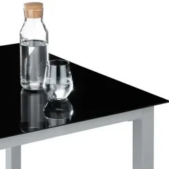 tectake Aluminium tuinset 8+1 - Zilver