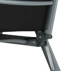 tectake Aluminium tuinset 4+1 - Antraciet
