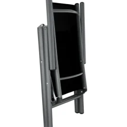 tectake Aluminium tuinset 4+1 - Antraciet
