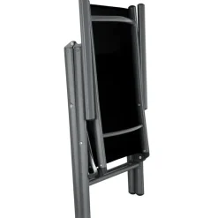 tectake Aluminium tuinset 6+1 - Antraciet