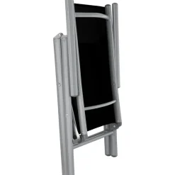 tectake Aluminium tuinset 4+1 - Zilver