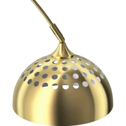 tectake Booglamp Arcus, staal, retro-stijl, 60W, Goud