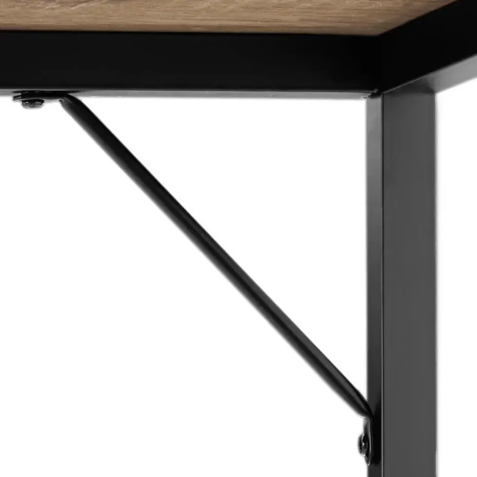 tectake Bureau Jenkins, Industrieel Licht Hout, Eiken Sonoma