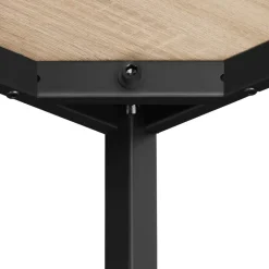 tectake Bureau Vanport 120x60x75,5cm, Industrieel Licht Hout, Eiken Sonoma