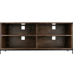 tectake Dressoir Navan 147x41x60,5cm, Industrieel Hout Donker, Rustiek