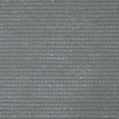 tectake Driehoekig zonneluifel van polyethyleen, grijs, Grijs