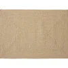 tectake® Gevlochten vloerkleed Vibe van jute, boho-stijl 60 x 90 cm