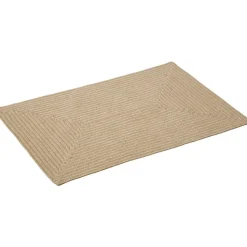 tectake® Gevlochten vloerkleed Vibe van jute, boho-stijl 60 x 90 cm