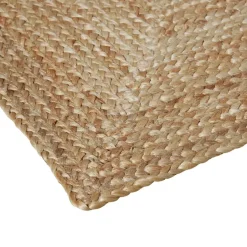 tectake® Handgeweven vloerkleed Glim van jute, boho-stijl 200 x 290 cm