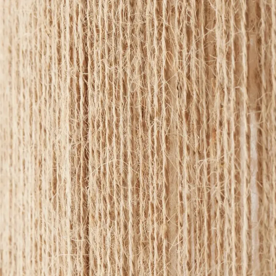 tectake Hanglamp Allegra van jute in boho-stijl, 40W, Natuur