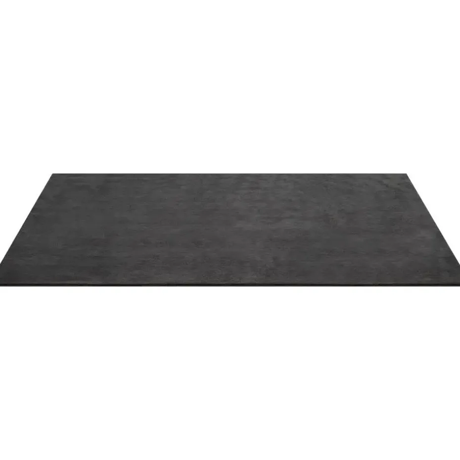 tectake® Kortpolig vloerkleed Soft Zone 160 x 230 cm - Antraciet