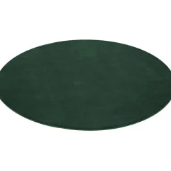 tectake® Kortpolig vloerkleed Soft Zone Ø 120 cm - Groen