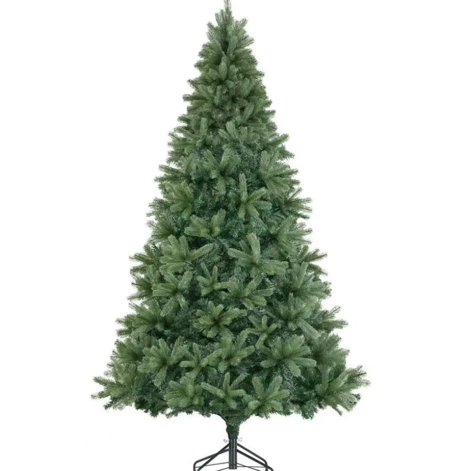 tectake Kunstkerstboom Prancer, spuitgietnaalden, Groen