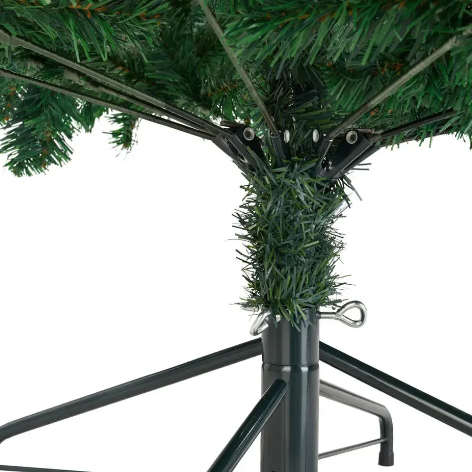 tectake Kunstkerstboom Prancer, spuitgietnaalden, Groen