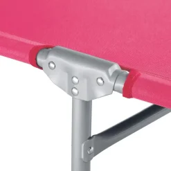 tectake Ligbed 4-niveaus met hoofdkussen, Pink