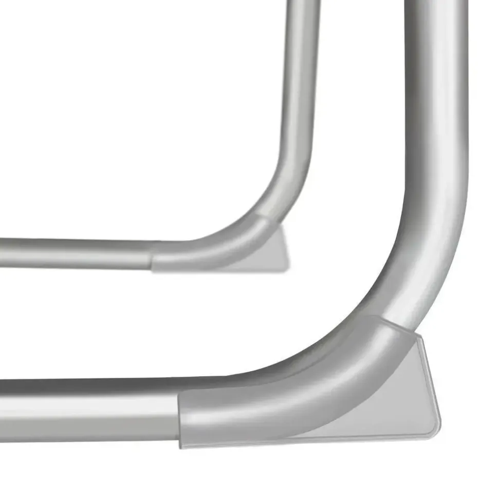 tectake Ligbed 4-niveaus met hoofdkussen, Pink