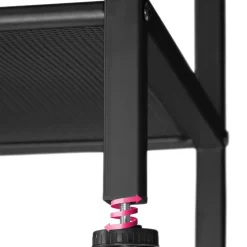 tectake Nachtkastje Harlow 40,5x40,5x52,5cm, Industrieel Hout Donker, Rustiek