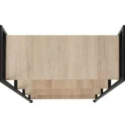 tectake Wandkast Leeds 67,5 x 31,5 x 121,5cm