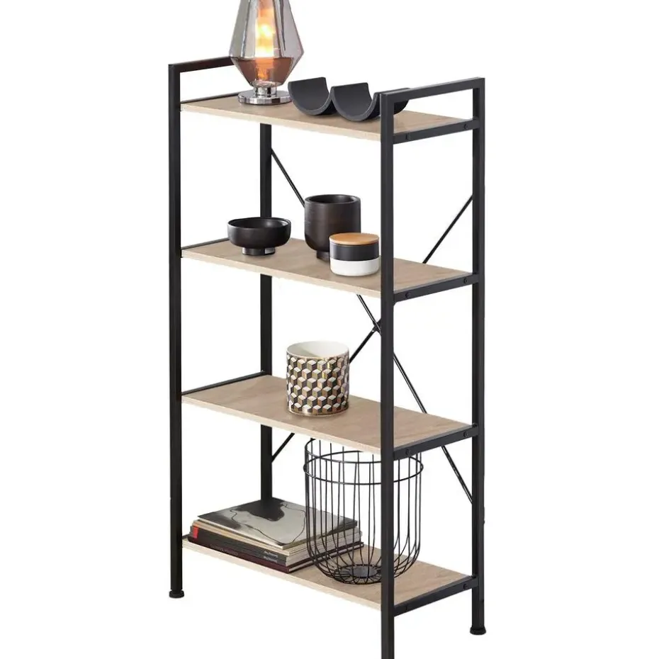 tectake Wandkast Leeds 67,5 x 31,5 x 121,5cm