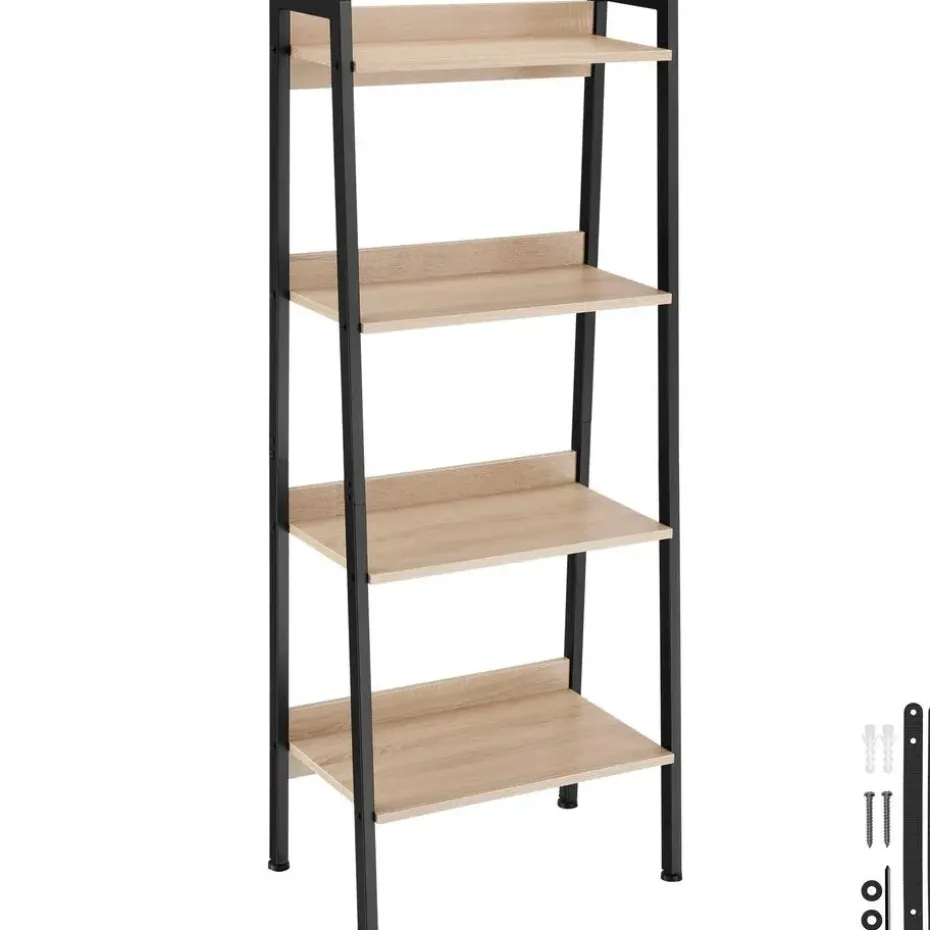 tectake Wandrek, Industrieel Licht Hout, Eiken Sonoma