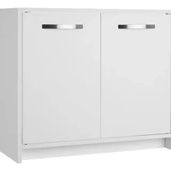 tectake Wastafelonderkast Katalina, ruim, draagkracht 20 kg, Wit